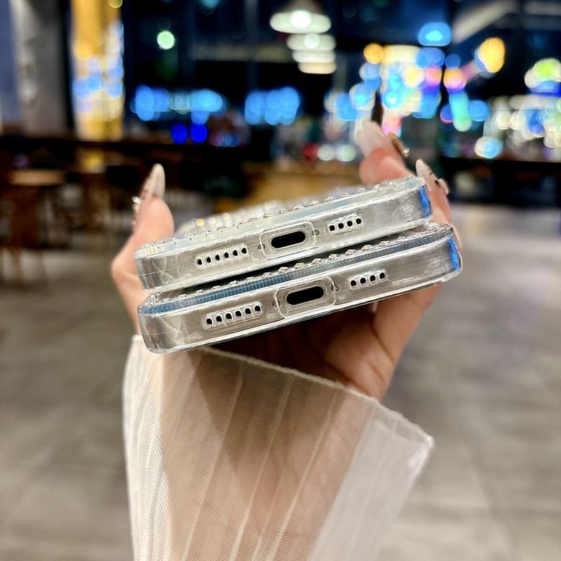 Блестящий чехол с бриллиантами для Xiaomi Redmi Note 13 14 Pro Plus 4G 5G 14C 13C Redmi A4 A3 Pro A3X Turbo 4 Мягкий чехол