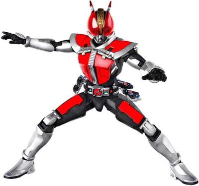 Пластиковая модель BANDAI SPIRITS Standard Kamen Rider Sword Form Platform с подъемом фигуры Den-O и цветовой кодировкой