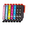 Compatible Ink Cartridge for Epson Black Total 7 Set IC Sweet Potato SAT for Epson Compatible Ink SAT-6CL "Sweet Potato" (BK/C/M/Y/LC/LM) + SAT-BK (1