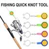 1Pcs Tackle Box Accessories Knot Tying Tool Quick Tying Fishing Hook Cover Fast Tie Knotter