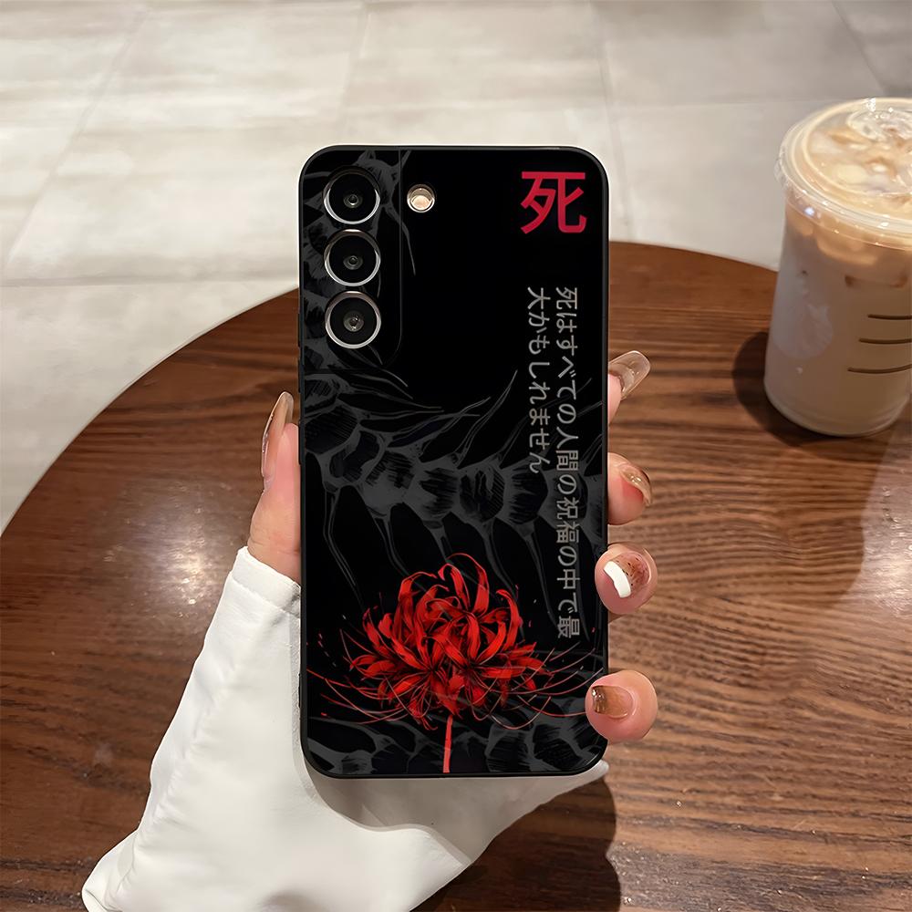 Крутой аниме чехол Tokyo Ghoul для телефона Samsung S26 S24 Ultra S25 S23 Fe S22 S20 S21 Plus A54 A34 A53 A16 Задняя крышка