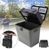 380x230x390mm Fishing Tackle Box With Strap Large Capacity Fishing Lures Takcle Tool Accessories Storage Case Seat Box