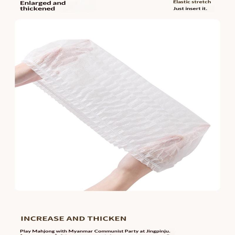 100 Pcs Disposable Non Woven Dust Mop Replacement Covers Electrostatic Adsorption No Wash Needed For Home Daily Floor Wall