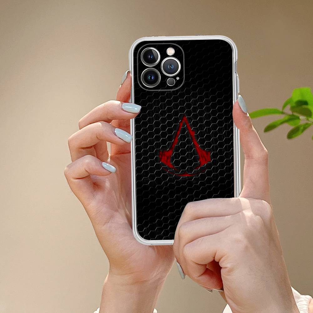 Прозрачный TPU Чехол для Телефона A-Assassin S-Creed Gaming Для IPhone 17 11 12 13 14 15 16 Pro Max 16 Plus Чехол