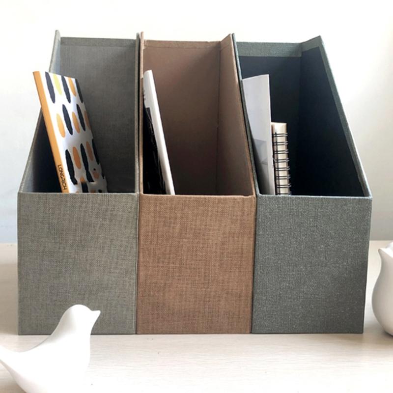 Экологичный вертикальный настольный держатель для файлов, наклонный держатель для книг, DIY индексные вкладки, персонализированный держатель для файлов для школы, дома