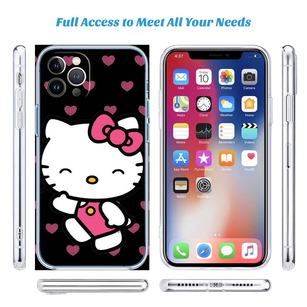 Hello Kitty Чехол для телефона для Motorola G14 G15 G24 G30 G31 G32 G34 G41 G42 G51 G52 G50 G60S G60 G62 G72 G71 G73 G84 G85 G200 E32