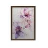 Kwiatowy Portret Wiosny Kwiatowy Portret Wiosny, 30X40 Cm, Rama Drewniana Ciemny Brąz, Papier Matowy 230 Gsm