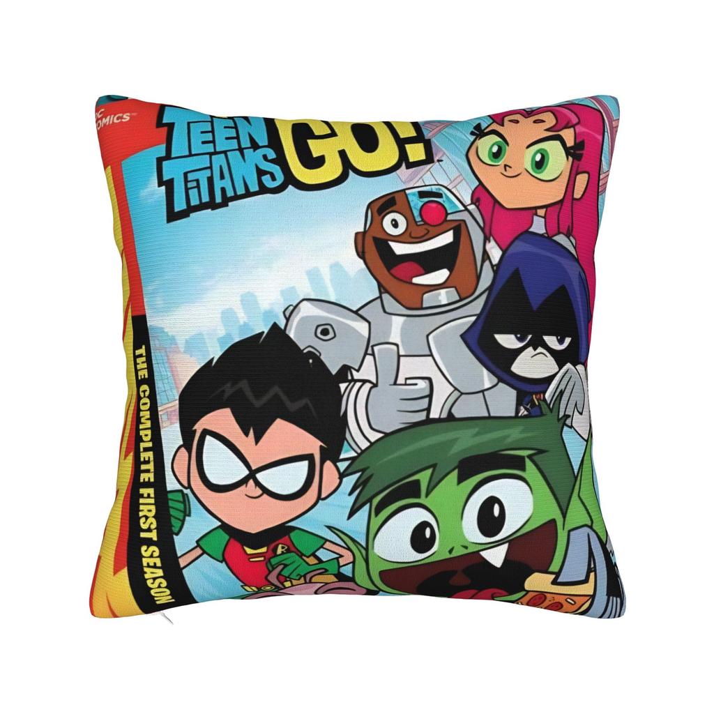 Подушки с принтом Подушки Teen Titans Go Beast Boy Постельное белье Чехол для подушки Декор Подушка для дивана Чехол Разные размеры