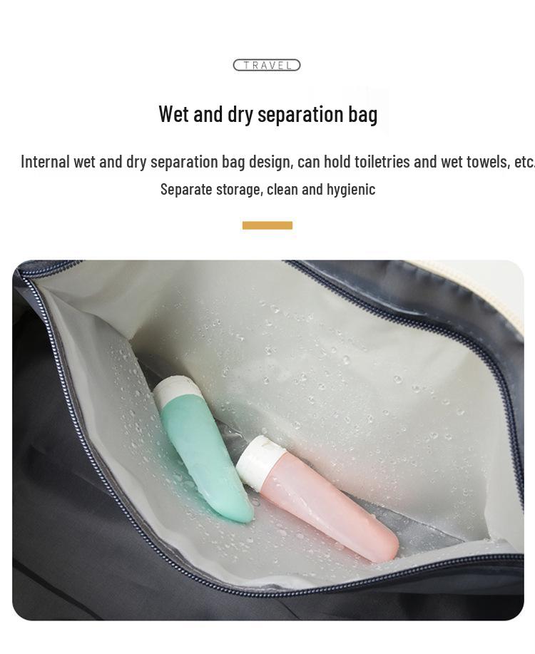 Дорожная сумка большой вместимости для фитнеса, спорта и деловых поездок - Маленький багаж и решение для хранения для студентов