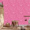 Wallpaper School Supplies Powder Pink, Powder Pink Background 50x1000