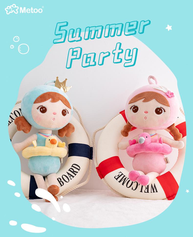 Плюшевая кукла Metoo Mitu Splashy Kippo - Креативная игрушка-подарок для детей