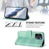 Wallet Case for Poco X8 Pro Max 5G - Leather/PU, Green, With Lanyard