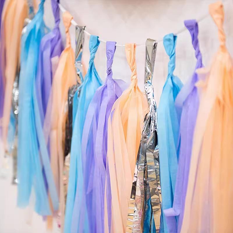 Цветная бумага Бахрома из бумаги Бумажная лента Вырезание из бумаги Творческие занятия Праздник Свадебные принадлежности Свадебная комната Свадебное украшение