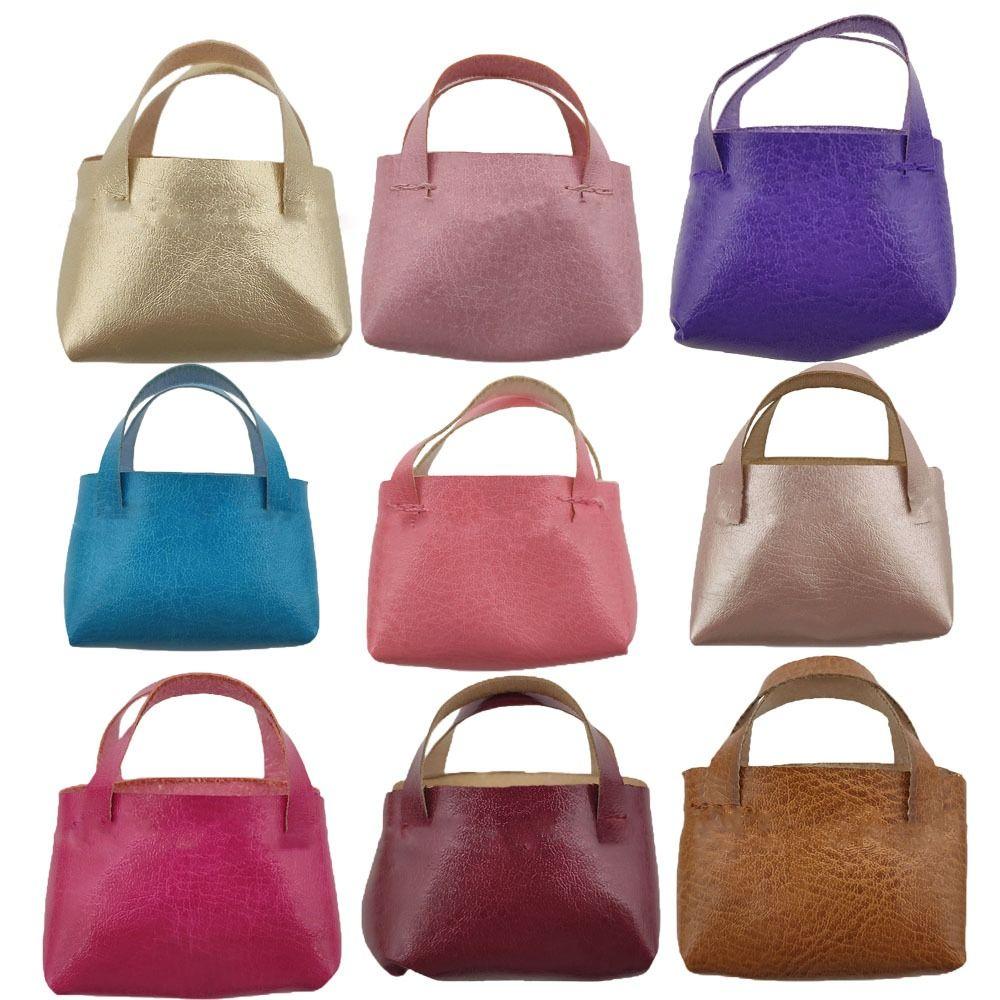 2pcs Fashion 1/6 Doll Accessories PU Leather Purse Accessories New Dollhouse Handbag  30cm Doll
