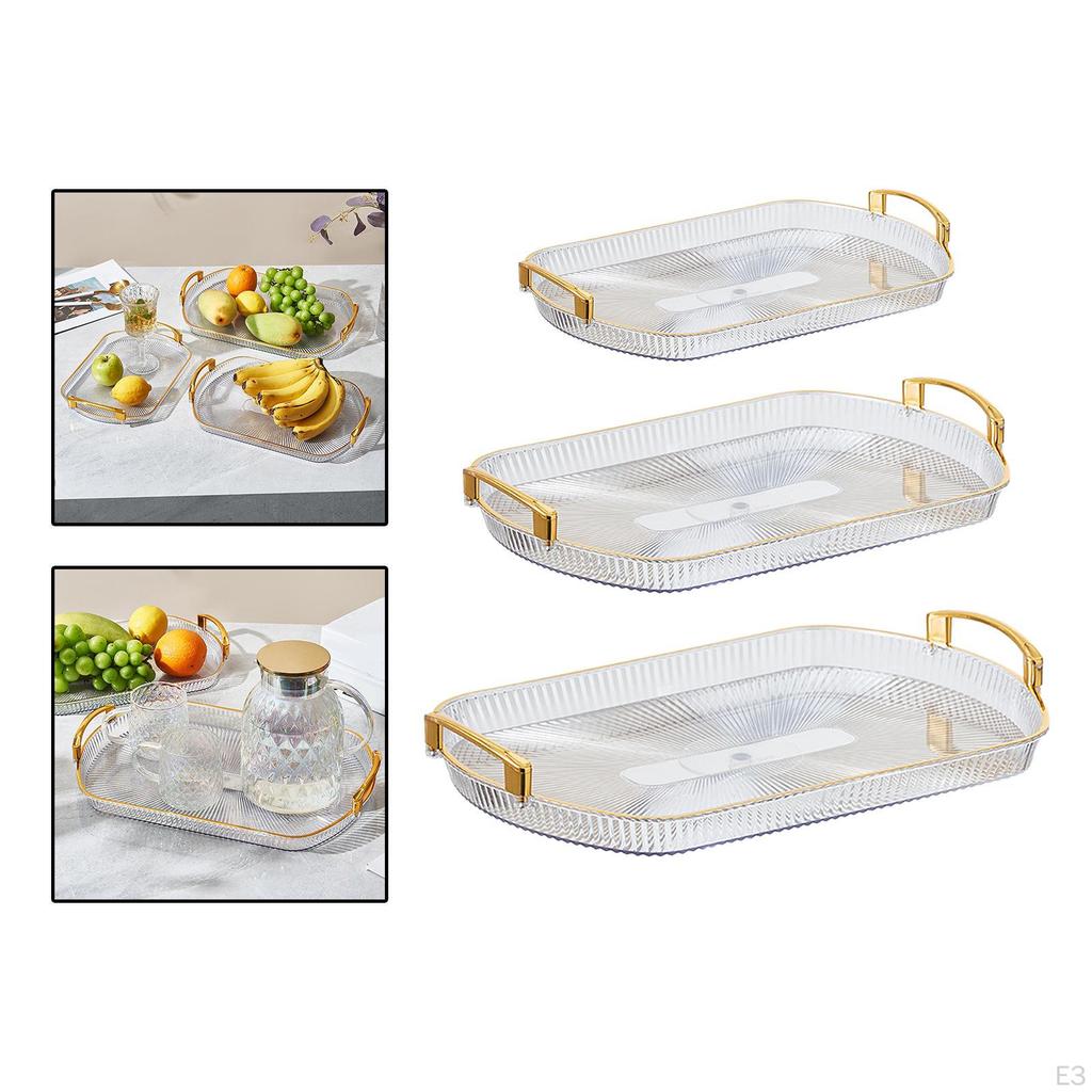 Элегантный прямоугольный поднос для хранения ювелирных изделий и косметики