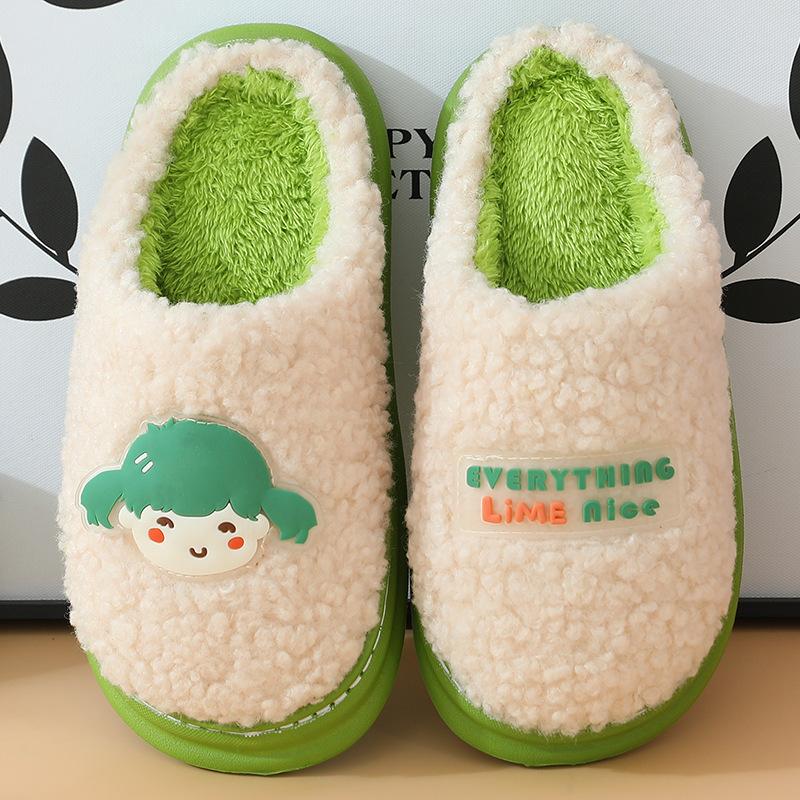 Новые мужские и женские тапочки, осенние и зимние хлопковые тапочки, домашнее тепло, нескользящая износостойкая парная обувь