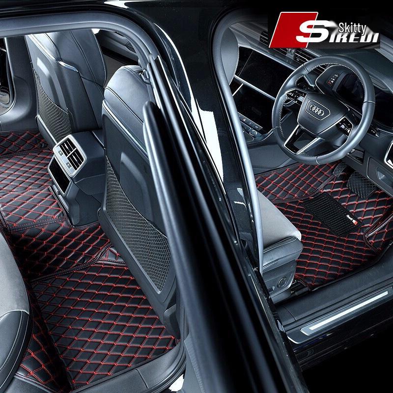 Кожаные коврики для пола автомобиля с правым рулем: Изготовленные на заказ коврики для салонов автомобилей