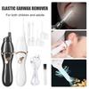 Electric Ear Wax Remover with Built-in LED Lights Ear Pick Spoon Low Noise Washable USB Charging Spiral Ear Cleaning Tool for Kids Adults
