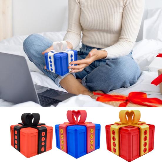 3D раздражающая подарочная коробка с винтами, подарочная коробка-головоломка с поворотным механизмом для хранения, интерактивная настольная коробка для розыгрышей для рождественского домашнего декора