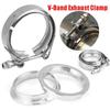 2/2.5/3/3.5/4 Inch Male/Female V-Band Clamp Flange Kit Turbo Downpipe Wastegate V-band Turbo Exhaust Pipes Car Auto Parts Accessories