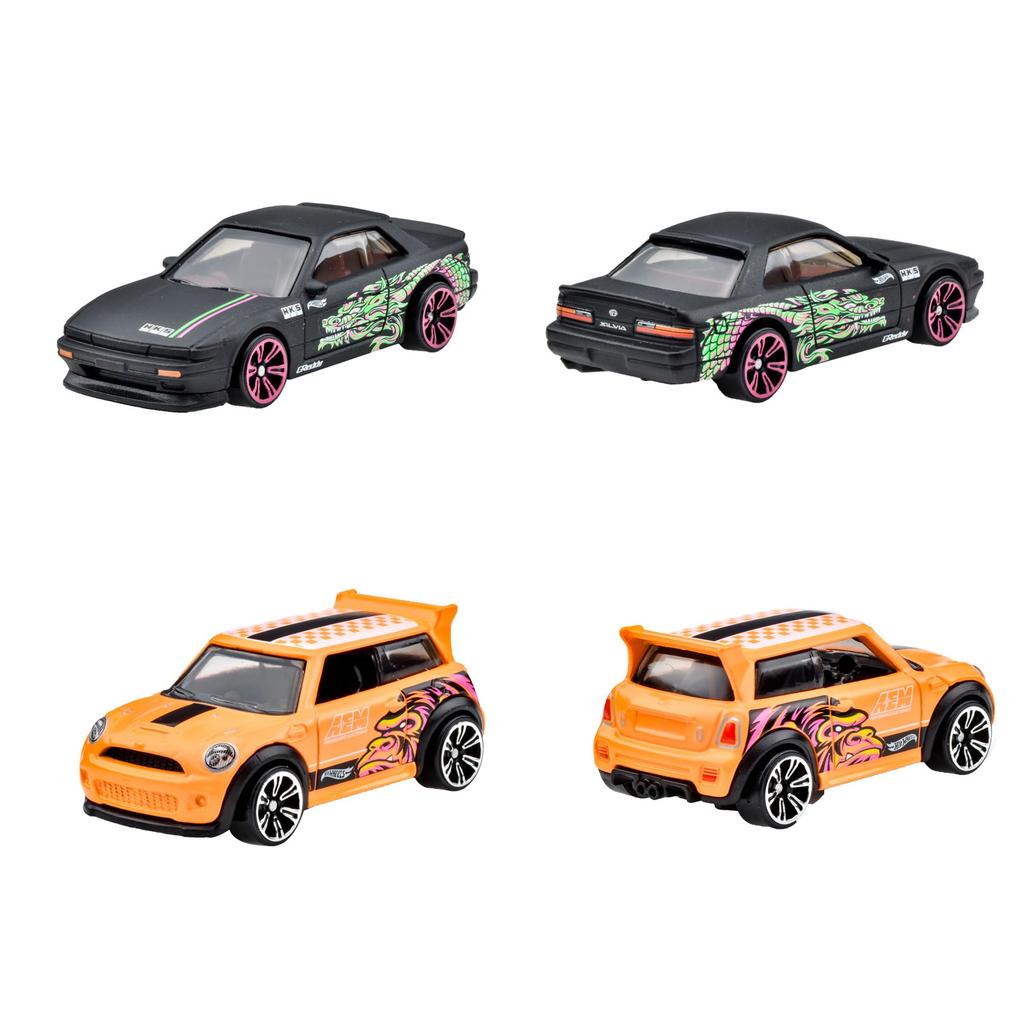 Hot Wheels Neon Speeders Ассорти из 10 штук распродажа КОРОБКИ игрушечный автомобиль Мини-машинка от 3 лет и старше Multi 986D-HLH72