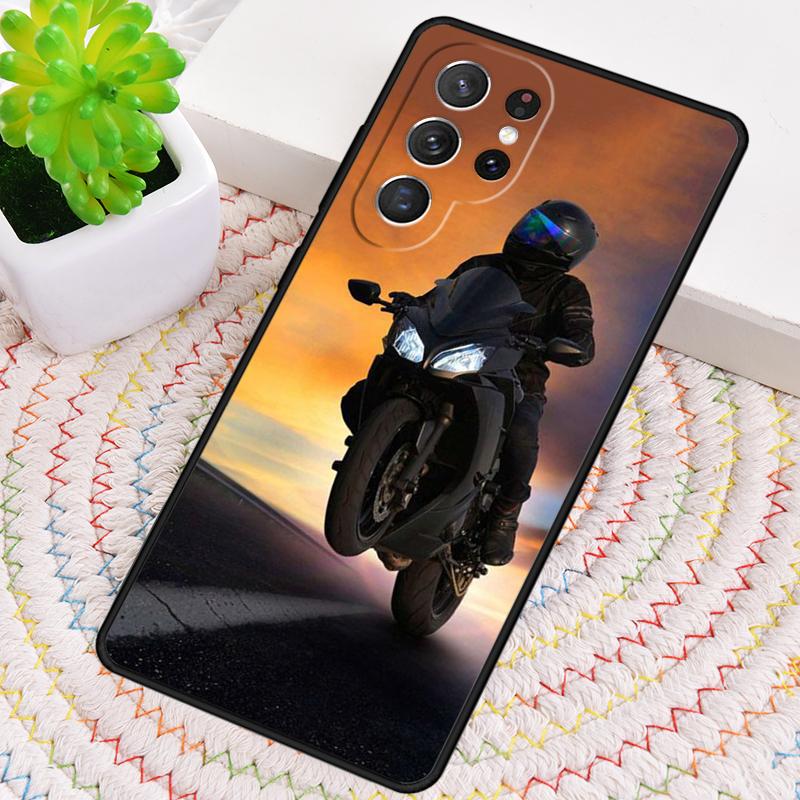 Крутой чехол для телефона с мотоциклом для Samsung Galaxy note 10 pro S26 Ultra S23 S24 FE S25 S21 S22 PLUS ударопрочный