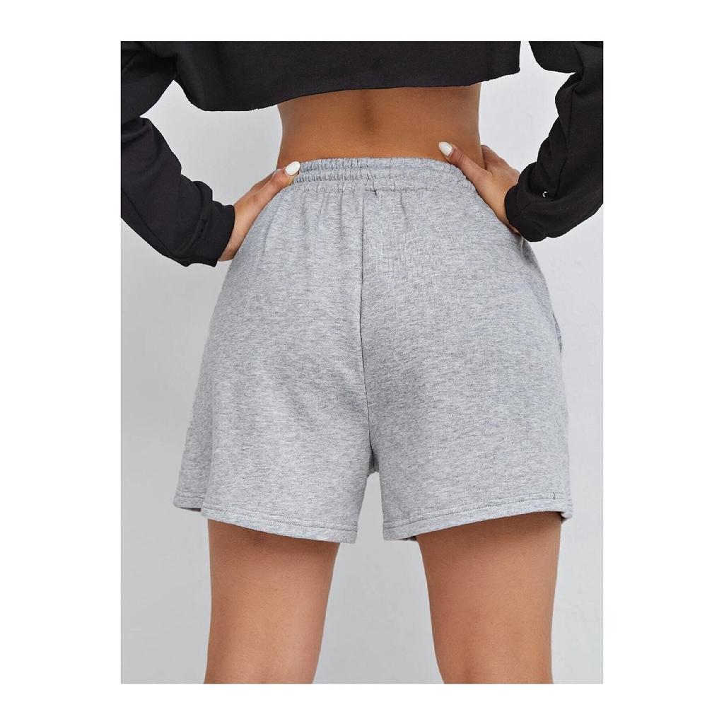 Короткие шорты черные-