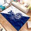 "Zebra Design with MSV Duisburg Logo" Patterned carpet, non slip mat suitable for living room and bedroom sofas