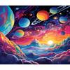 Diy Painting By Numbers Kit Frame Universe Picture Coloring By Numbers For Adults Handicrafts Home Decor