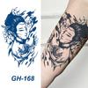 GH Hot Sale Waterproof Long Lasting Temporary Tattoos Stencil Body Art Arm Chest Leg Shoulder Tattoo Stickers for Girl Men Women