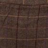 Jil Femme LA PETITE ETOILE Short Brown Wool Tweed Check Skirt