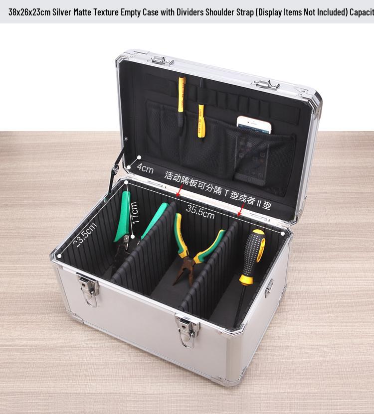 Large Multi-functional Aluminum Alloy Tool Case for Aircraft & Vehicle Maintenance