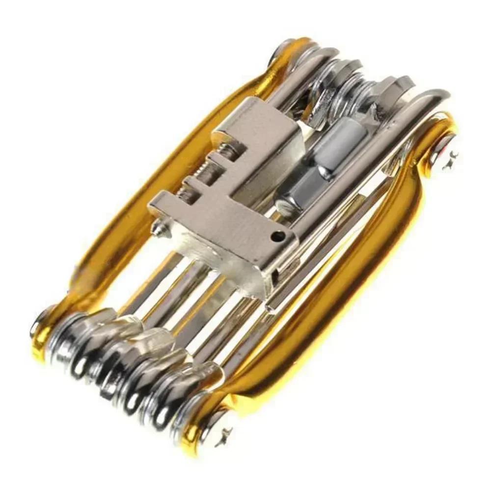 11 in 1 Bicycle Repair Tool Multifunction Bicycle Repair Set MTB Road Bike Repair Tools Kit Wrench Screwdriver Repair Tools