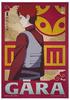Prize Gaara Ichiban Kuji NARUTO Shippuden Shinobi No Kizuna [G (Clear Poster)]