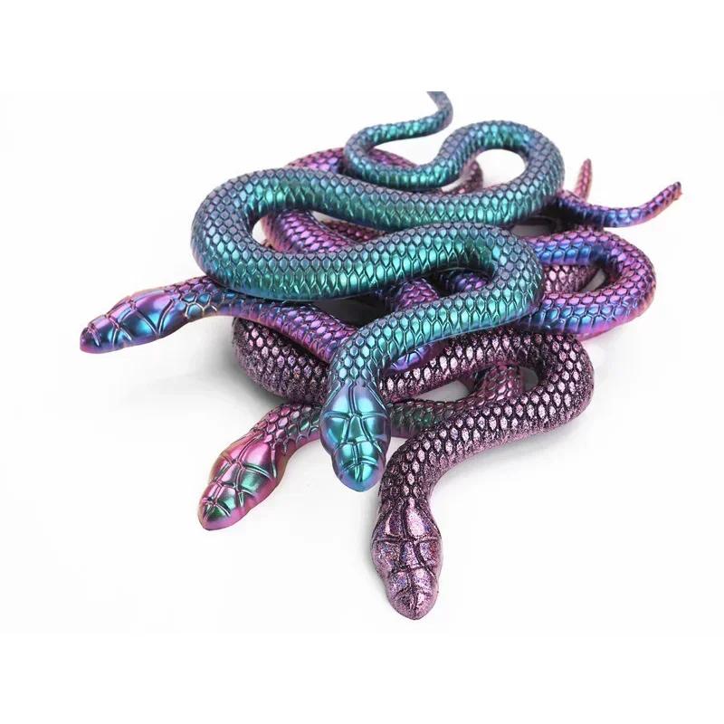 Новая зеркальная силиконовая форма для смолы DIY Кристалл эпоксидная смола форма большая змея ручная работа керамика форма