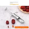 Инструмент для выдавливания Удалитель сердцевины фруктов Нержавеющая сталь Удалитель косточек вишни, оливок Удалитель косточек ююбы Удалитель косточек красных фиников