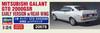 Hasegawa Пластиковая модель Mitsubishi Galant GTO 2000GSR Early Type Wing 20678 1/24 с задней частью