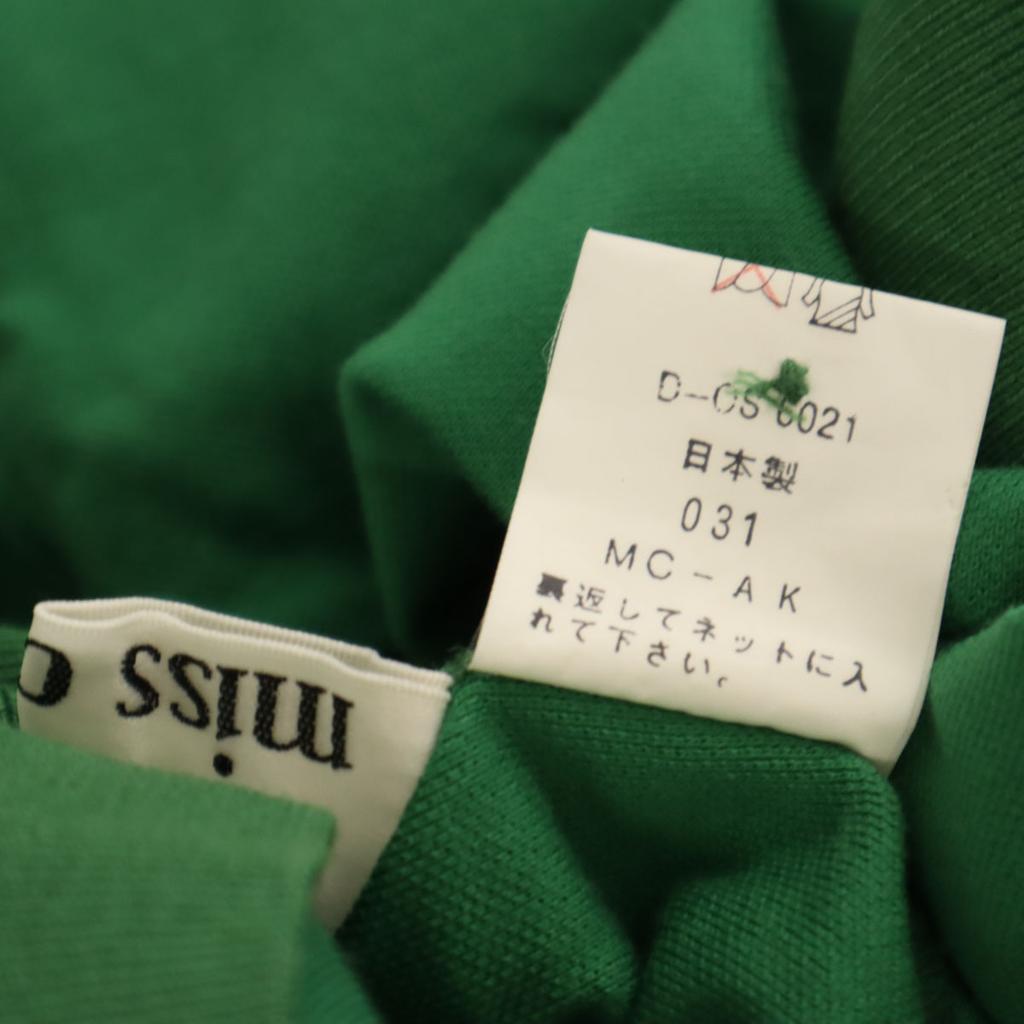 Miss chloe сделано в Японии Футболка-поло с коротким рукавом 40 зеленый Женский Б/У