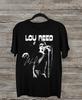 НОВАЯ Классическая Ретро Черная Рубашка Lou Reed Signature Все Размеры Унисекс Футболка Унисекс