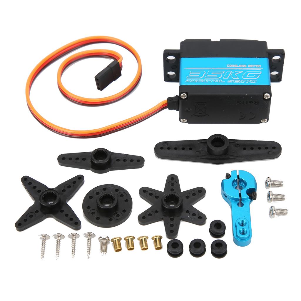 FI7635M Standard Metal Gear Digital Servo 35kg for 1:8 1:10 RC Airplane Cars Parts
