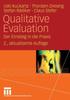 The Qualitative Evaluation : Der Einstieg In Die Praxis Book
