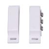 2 Sets Magnetic Reed Switch NO NC Wired Surface Mounted Magnetic Contact Switch for Door Window