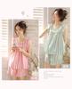 Clear Dawn Round Neck Flying Sleeve Simple Loose Thin Short-Sleeved Shorts Home Suit Set