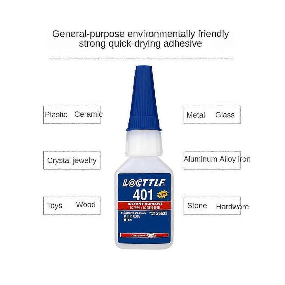 3x 401 (20ml) Instant Adhesive Super Glue