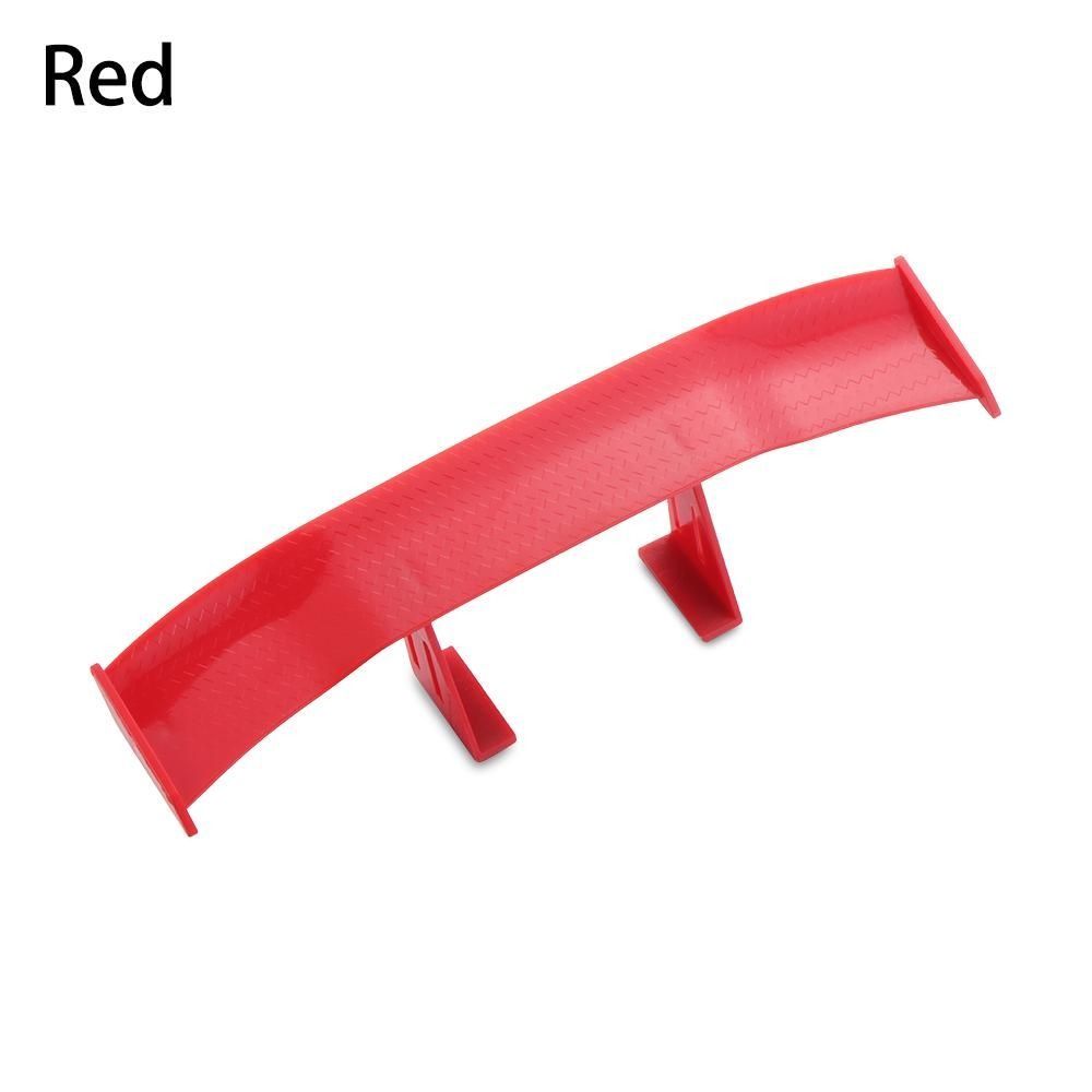 GT Style Mini Wings Carbon Look Tail Wing Auto Styling Decoration Car Rear Spoiler