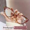 Anti Blue Light Presbyopia Glasses with Diopter Fashion Trend PC Cat Eye Frame Reading Unisex Women Men Far Sigth Eyewear To+4.0
