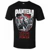 Pantera Унисекс Взрослый Вульгарное Проявление Силы 30-летие Хлопковая Футболка с круглым вырезом Мужчины Женщины Уличная Одежда Футболки с коротким рукавом - Мужская S...