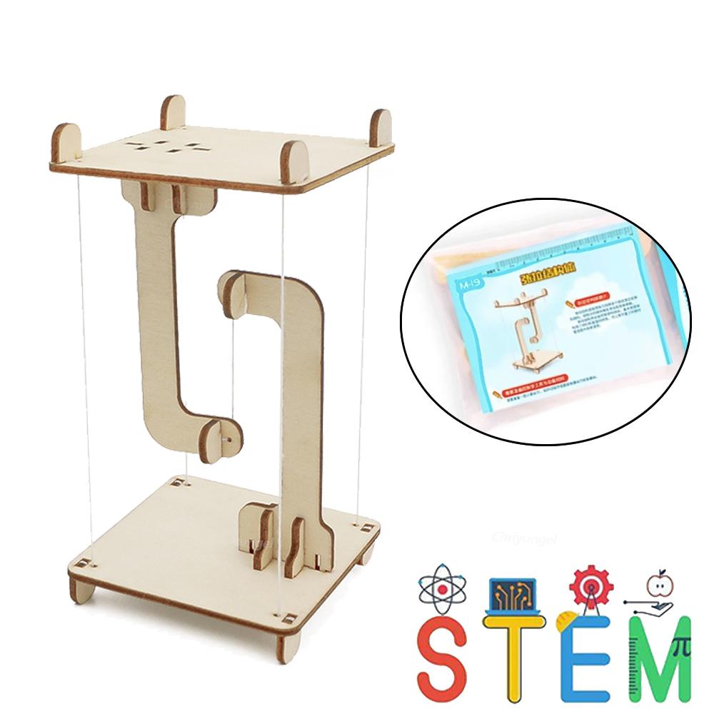 STEM Игрушки Наука Технологии DIY Антигравитационная Тенсегрити Структура Парящая Модель Стола Игрушка Физическое Учебное Пособие Подарок для Ребенка
