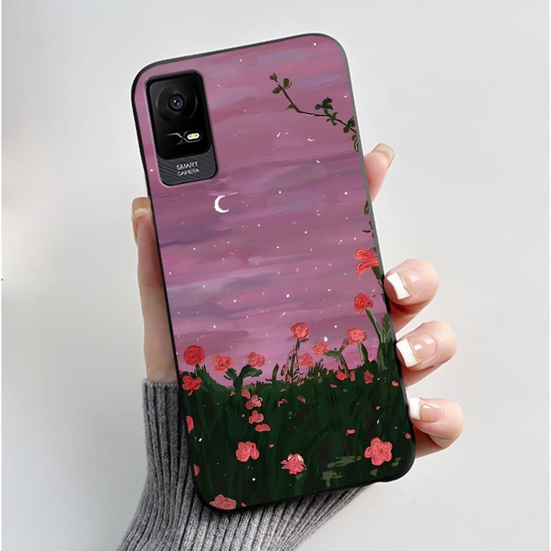 Милый Чехол Для TCL ION X / TCL ION V / TCL 40Z Capa Защитная Крышка TCL ION Z Fundas Печатный Корпус Мягкий Силикон Мультяшный Чехол