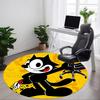 1 шт. Круглый ковер Felix Cat для офиса, под офисные стулья, спальни, гостиной, домашнего декора, декора комнаты, доступен в различных размерах178
